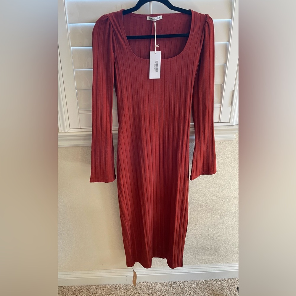 Reformation Clint Knit Dress, XS